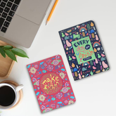 Dude Mini Notebook | A6 Pocket Size | Ruled Pages | 100 Pages | Pack of 2