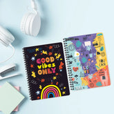 Ultra-Stylish Doodle A5 Diary