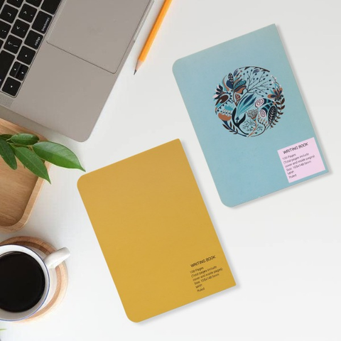 Dream Mini Notebook | A6 Pocket Size | Ruled Pages | 100 Pages | Pack of 2