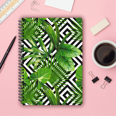 Ultra-Stylish Tropical A5 Diary | A5 Size | Premium Paper | Creative Notebook