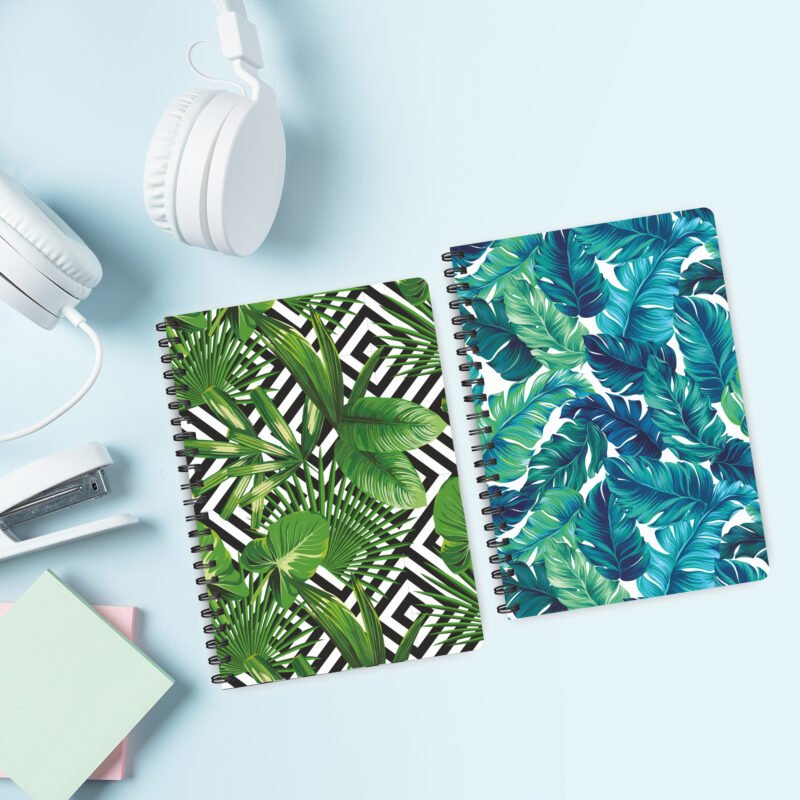 Ultra-Stylish Tropical A5 Diary